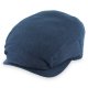 Linen Flat Cap