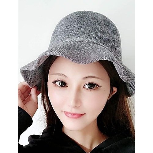 Women Active Foundation Polyester Soft Hat, Solid Color