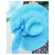 Female basic sun hat, solid color