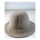 Female basic tweed hat, solid color