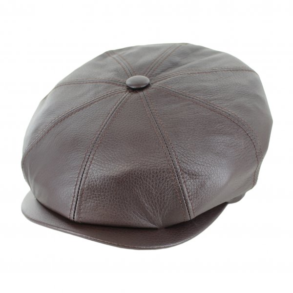 Lambskin Newsboy Cap