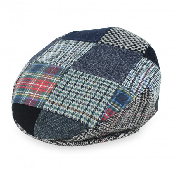 Wool Patchwork Cap