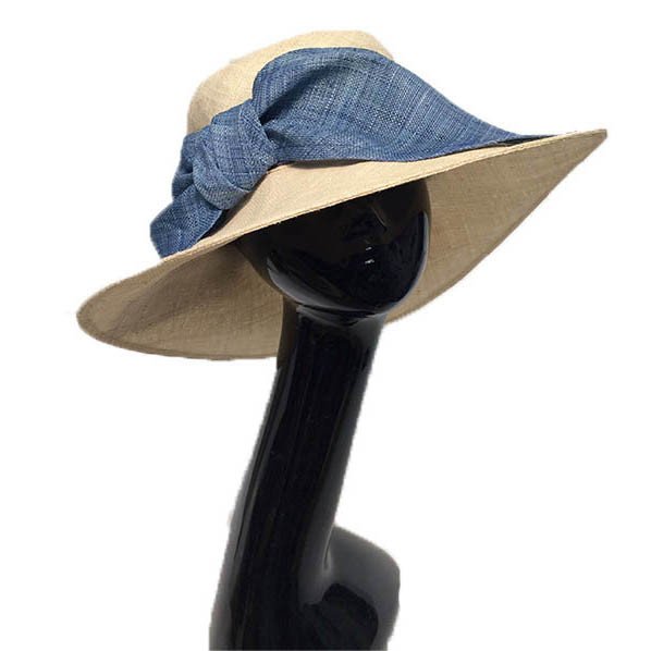 Jenny - Medium Brim Strawcloth Hat