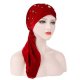 Women Retro Party Holiday Polyester Soft Hat, Solid Color