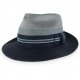 "Cook” Teardrop Crown Fedora