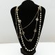 Women crystal necklace long necklace chain necklace women fashion jewelry, crystal