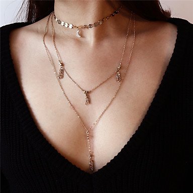 Layered necklaces layered necklace female fashion multilayer necklace