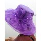 Female polyester sun hat, solid color