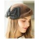 Female basic beret, solid color