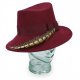 Asymmetrical Brim Fedora