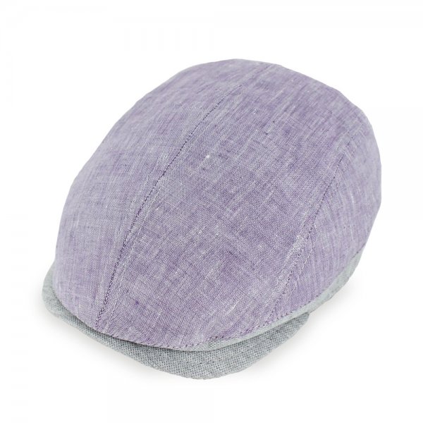 Italian Made Linen Blend Ivy Cap