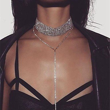 Synthetic female collar necklace crystal necklace jewelry