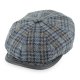 Herringbone Wool Newsboy Cap