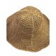 Female straw hat, solid color