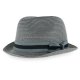 Braided Stingy Brim Fedora