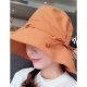 Women base polyester sun hat, solid color