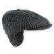 Italian Made Earflap Newsboy Cap