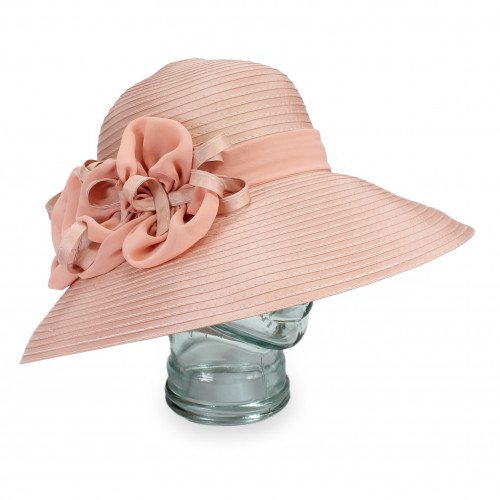 Adjustable Wide Brim Dress Hat