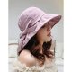 Women basic cute cotton sun hat