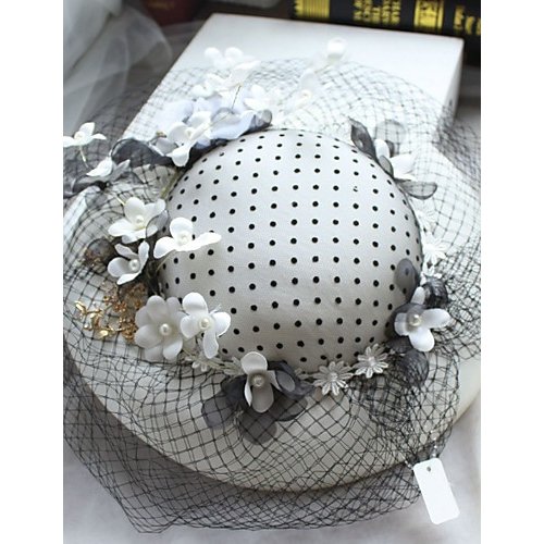 Women basic polyester bucket cap, flower