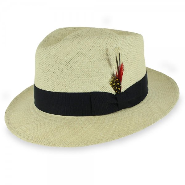 "Smith" Genuine Panama Straw Fedora