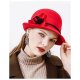 Women base polyester bucket cap colored