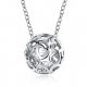 Ball pendant necklaces, unique love, fashion jewelry silver necklace