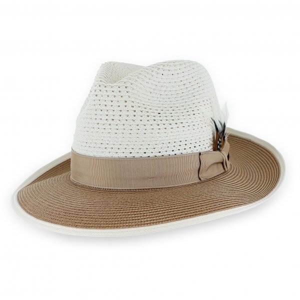 "Banks" Poly Braid Fedora