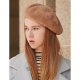 Female retro party, casual beret hat, cap color, fedora