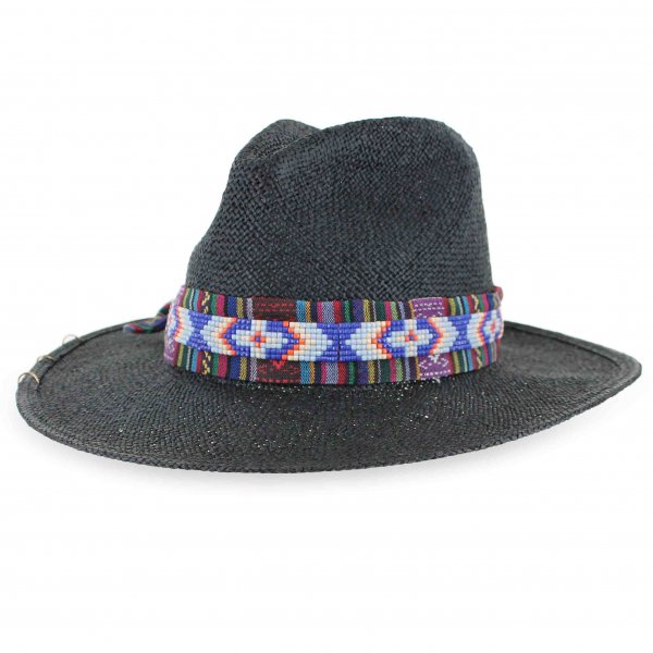 Flat Brim Straw Hat