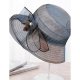 Women basic cute sun hat, color block